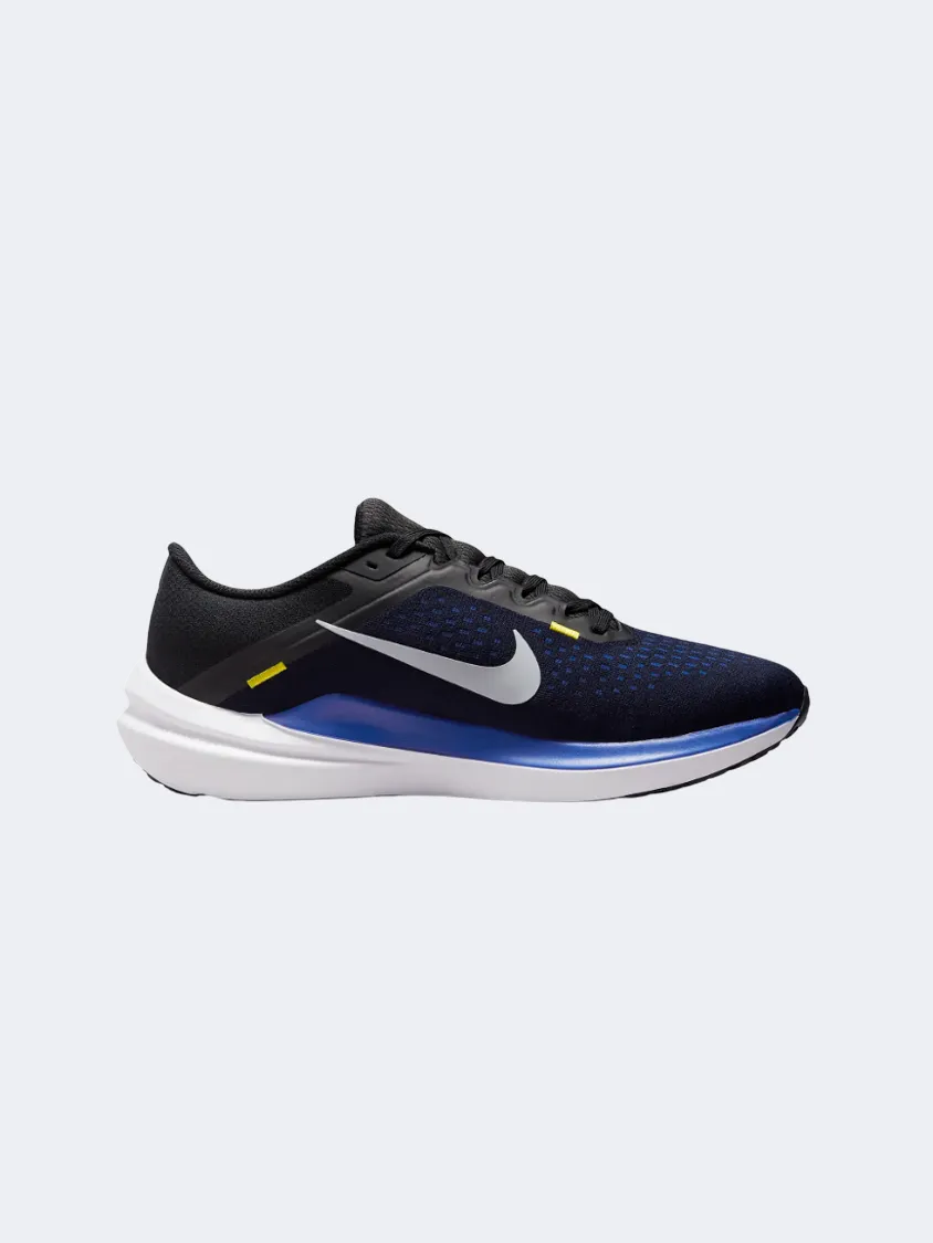 Nike Air Winflo 10 Men Running Shoes Black/Blue/Grey