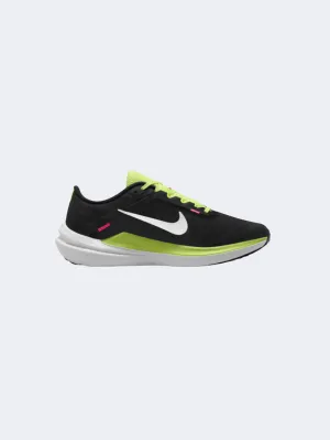 Nike Air Winflo 10 Men Running Shoes Black/Volt/White/Pnk