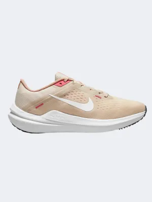 Nike Air Winflo 10 Women Running Shoes Sand/White/Coral