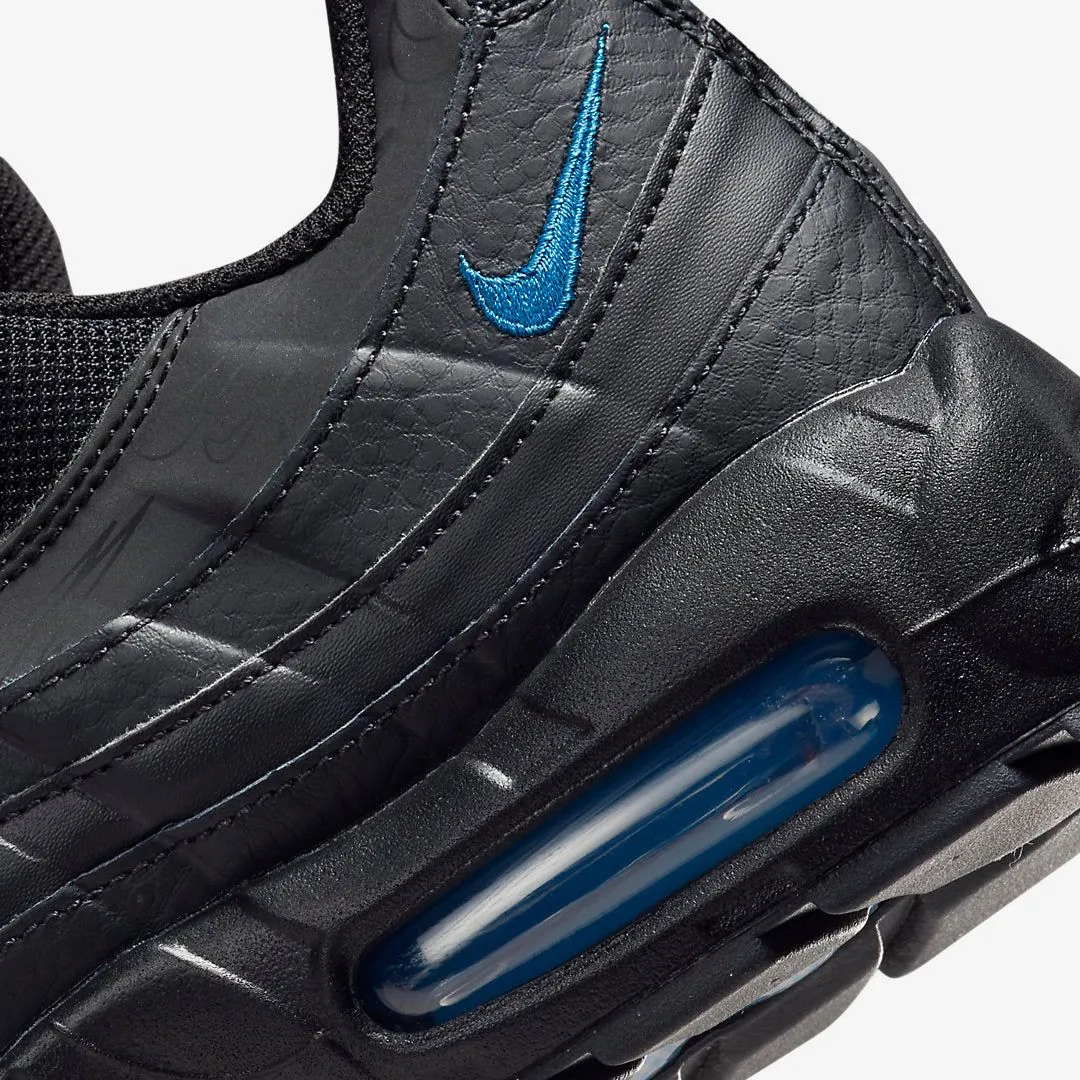 Nike Men's Air VaporMax Plus Shoes - Black / Blue