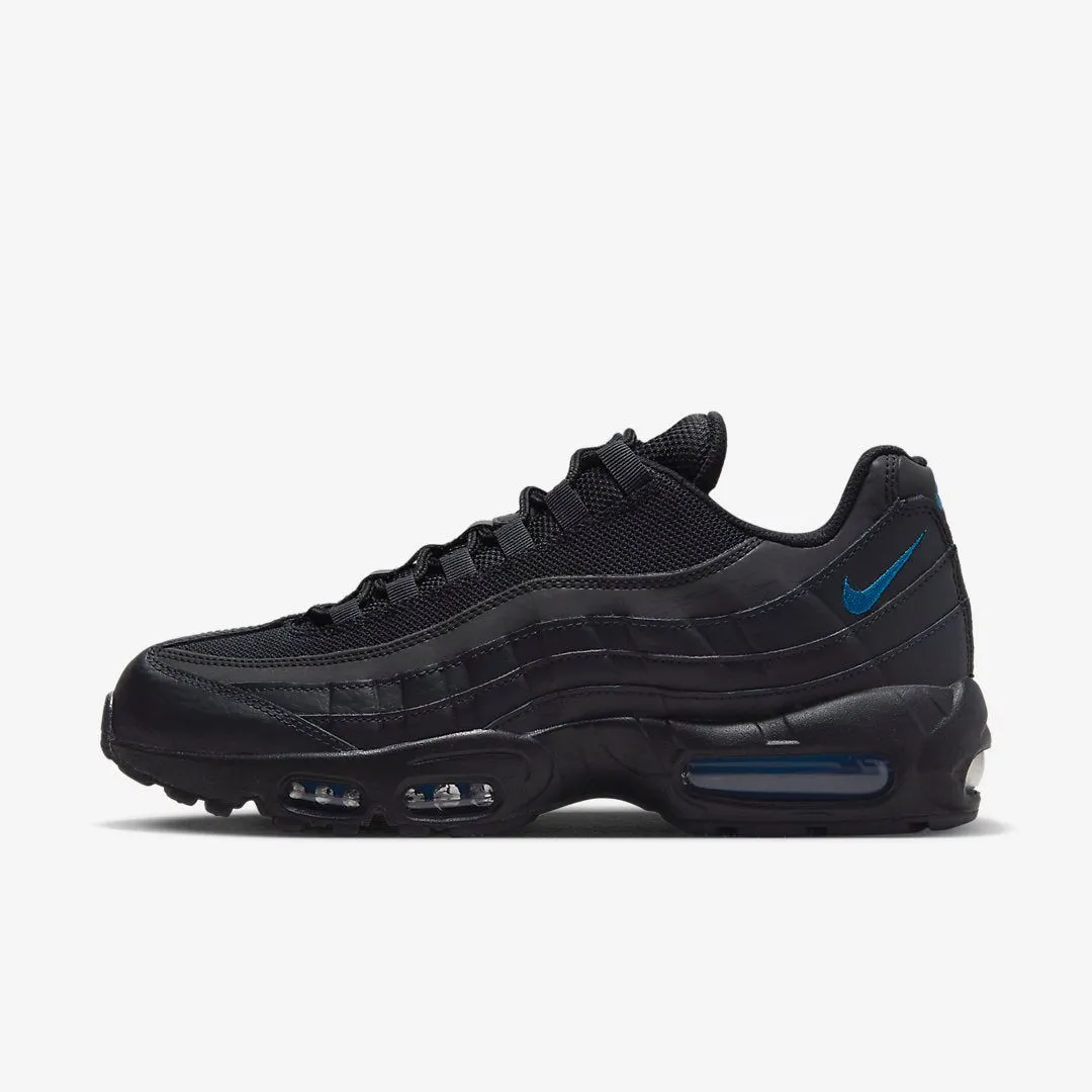 Nike Men's Air VaporMax Plus Shoes - Black / Blue