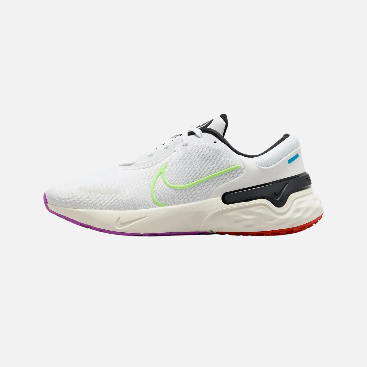 Nike Renew Run 4 SE Men's Road Running Shoes -White/Black/Fuchsia Dream