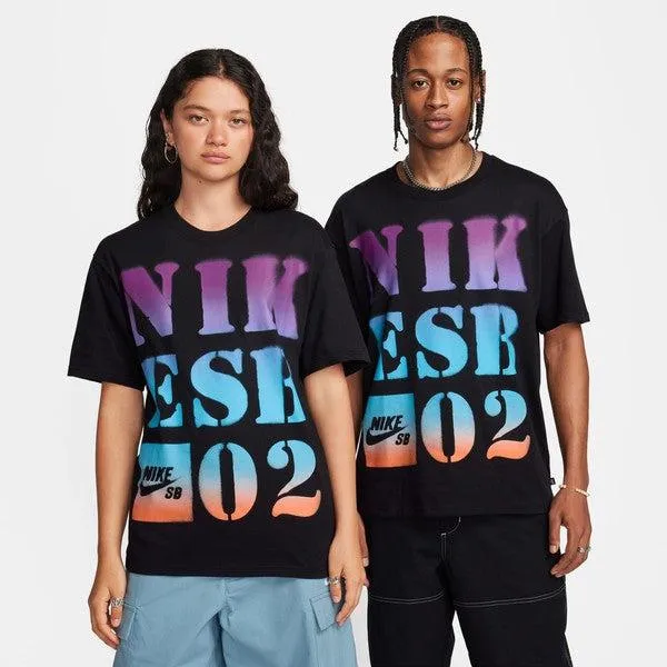 Nike SB 2002 Stencil Skate Tee Black