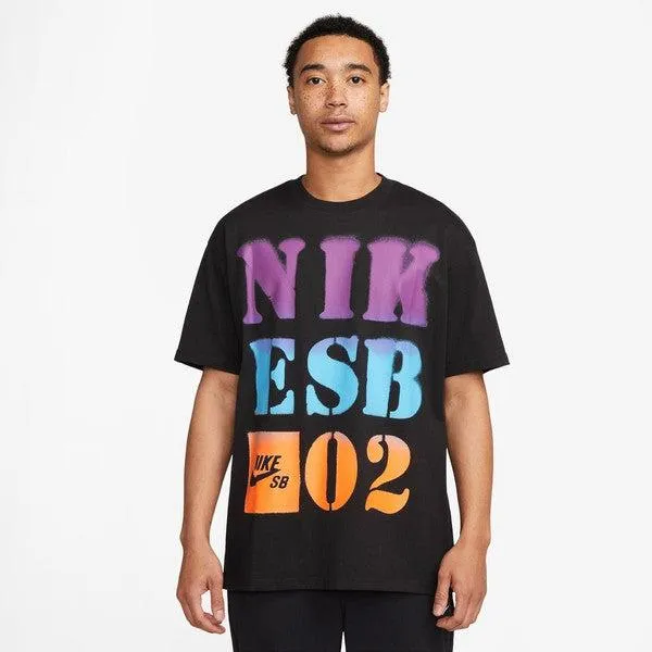 Nike SB 2002 Stencil Skate Tee Black