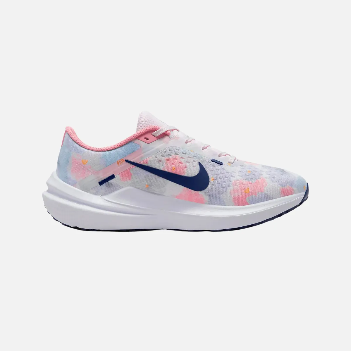 Nike Winflo 10 Premium Women's Road Running Shoes -Pearl Pink/Coral Chalk/White/Midnight Navy