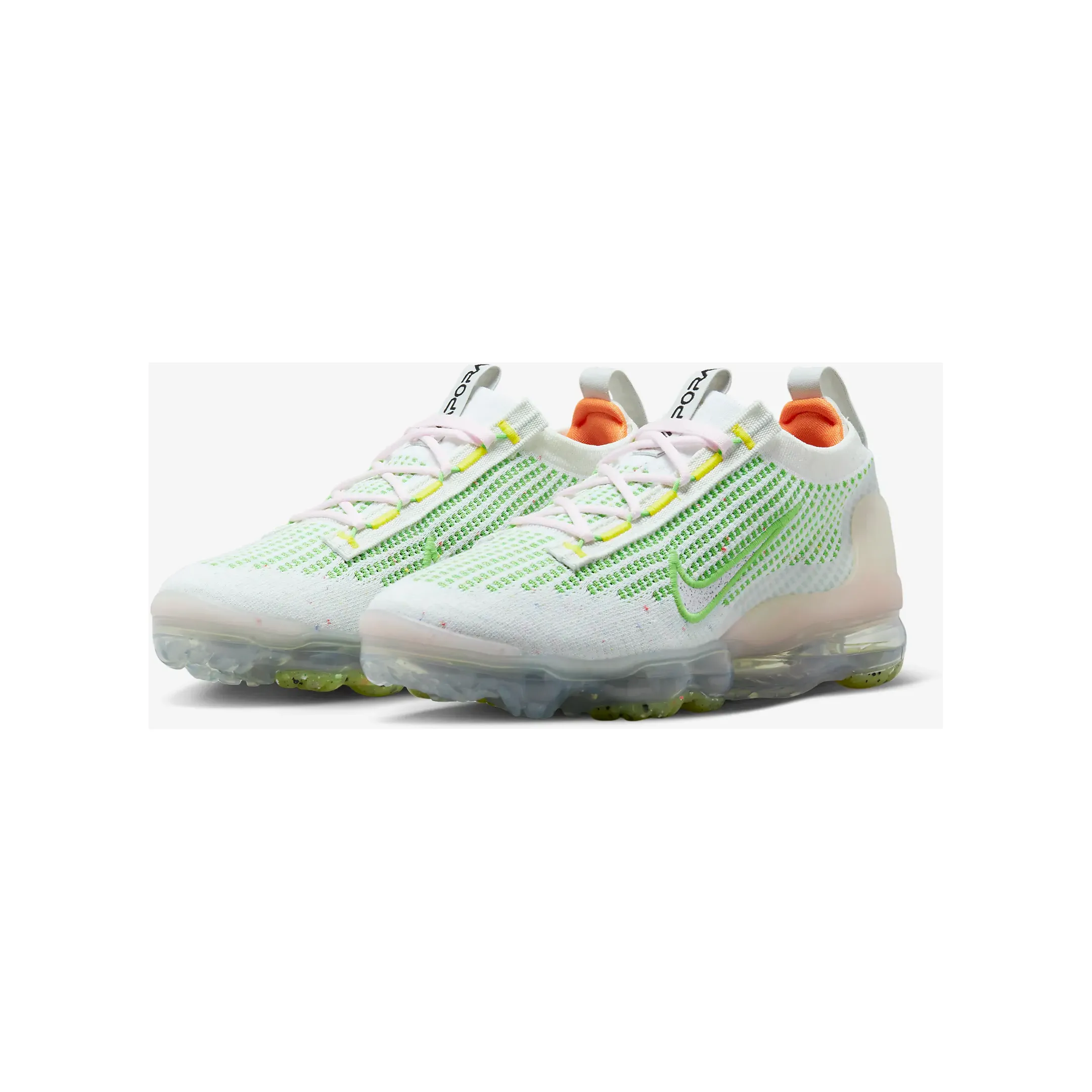 Nike Women's Air VaporMax 2021 Flyknit Next Nature Shoes - White / Pearl Pink / Sail