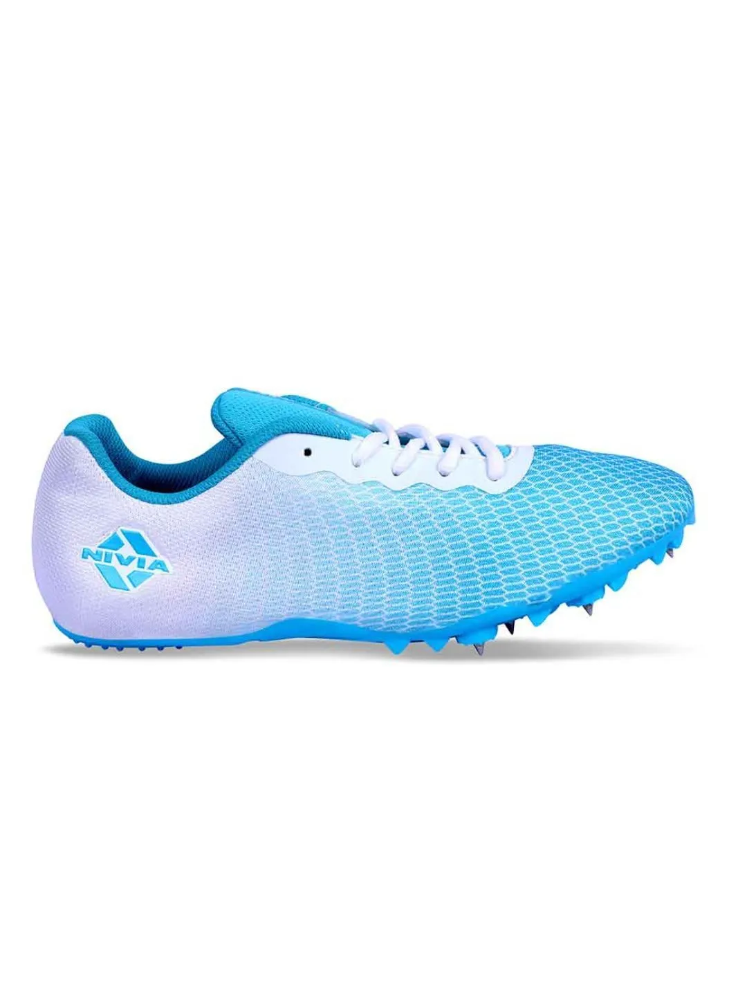 Nivia Stride 2.0 Athletic Spikes Track & Field Shoes Blue