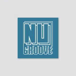 Nu Groove Logo Square Sticker