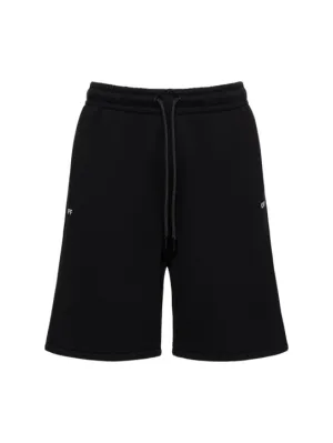 Off-White   Off Stamp Skate cotton sweat shorts 