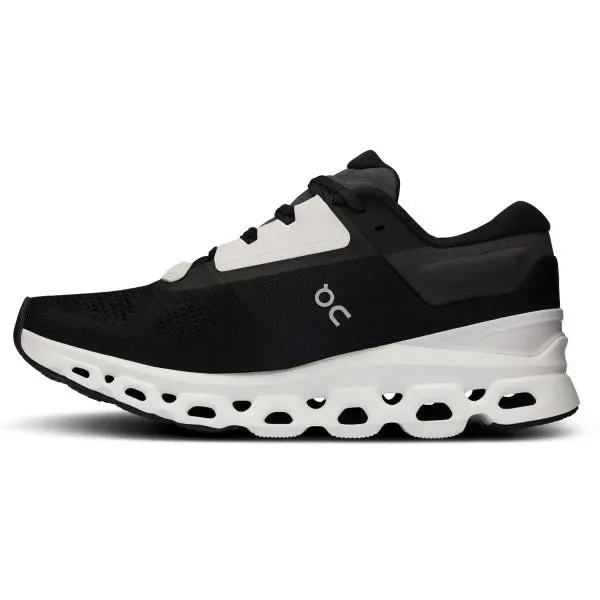 On Cloudstratus 3 D Mens Running Shoe Black/Frost