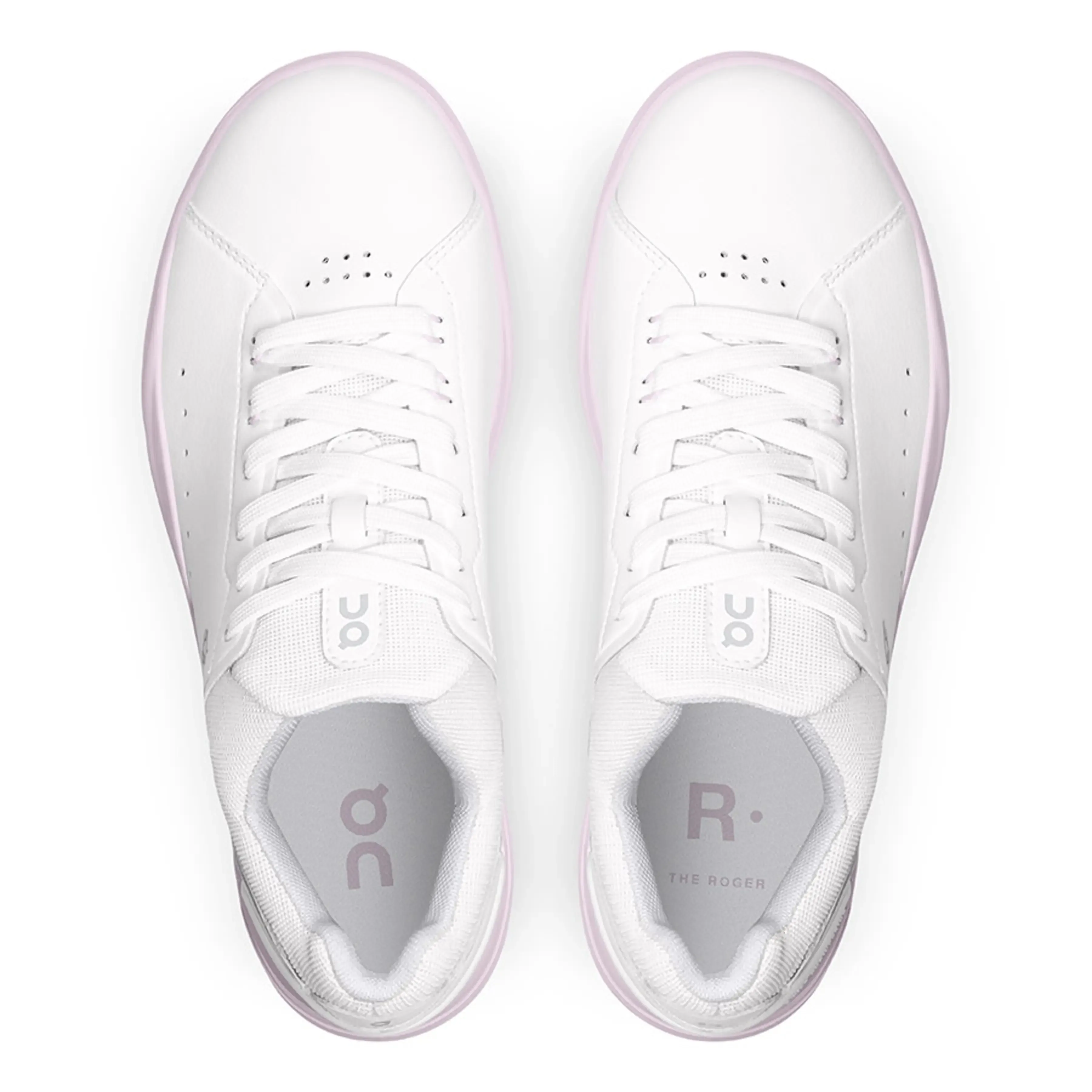 On The Roger Advantage Womens (White/Lily)