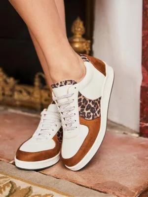 Orient Recycled Vegan Leather Sneakers | Leo