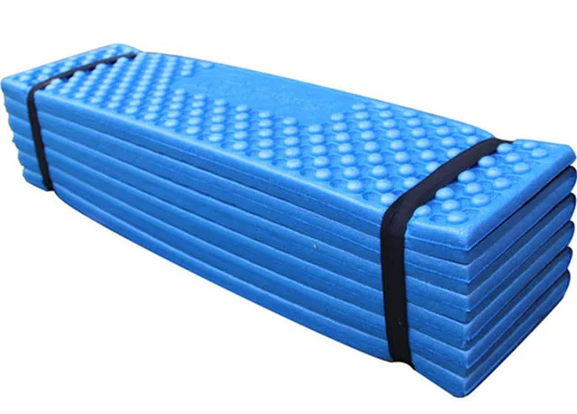 Outdoor Camping Mat Ultralight Foam Picnic Mat Folding Egg Slot Beach Mat Tent Sleeping Pad Moistureproof Camping Mattress