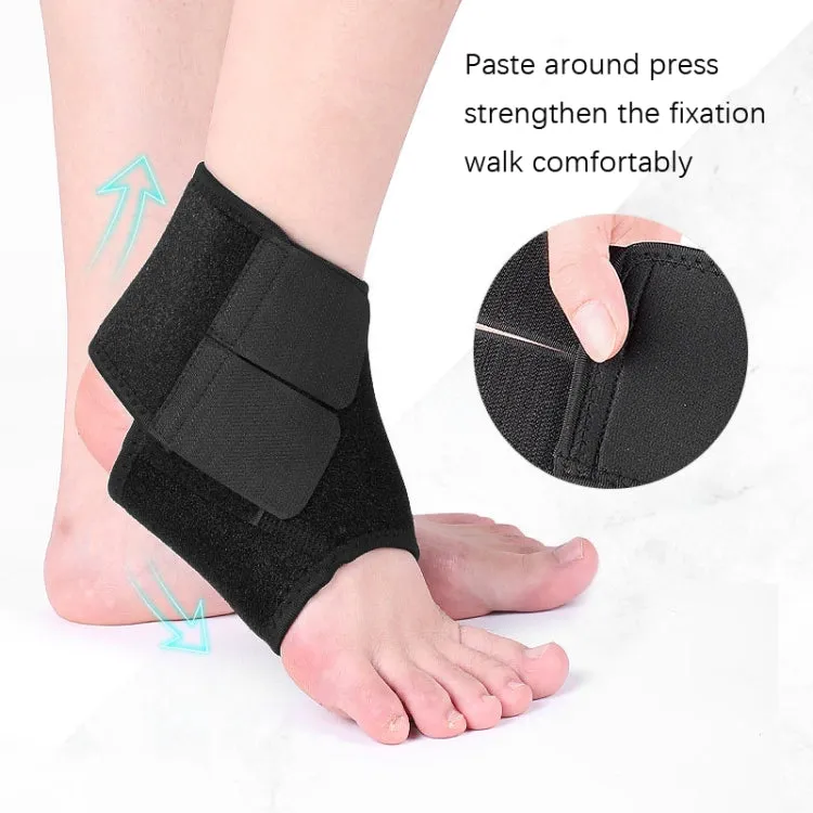 Outdoor Sports Anti-Strained Fixed Rehabilitation Ankle Support, Size: L Right