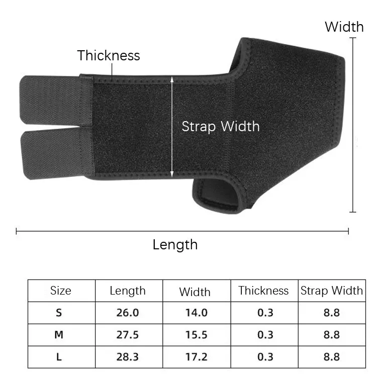 Outdoor Sports Anti-Strained Fixed Rehabilitation Ankle Support, Size: L Right