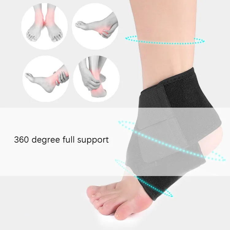 Outdoor Sports Anti-Strained Fixed Rehabilitation Ankle Support, Size: L Right