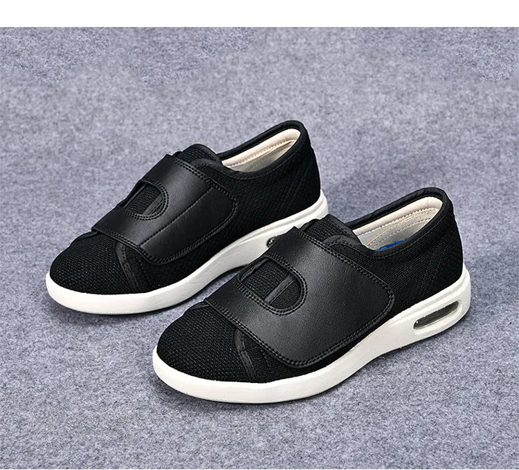 Owlkay Plus Size Wide Diabetic Shoes For Swollen Feet Width Shoes-NW035