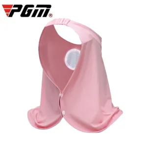 PGM WB001 Summer Sunscreen Golf Ice Silk Bib Sunscreen Headscarfs, Size: One Size(Pink)