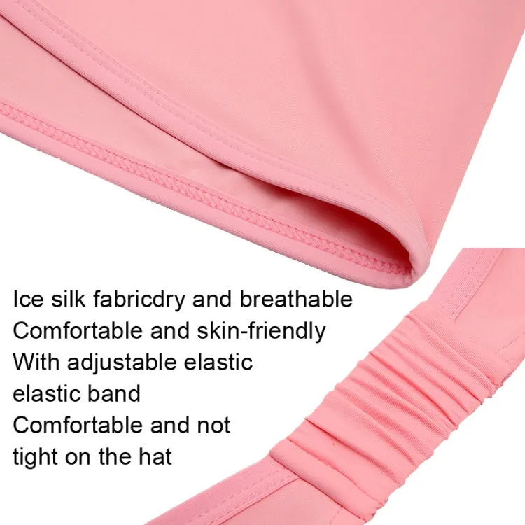 PGM WB001 Summer Sunscreen Golf Ice Silk Bib Sunscreen Headscarfs, Size: One Size(Pink)