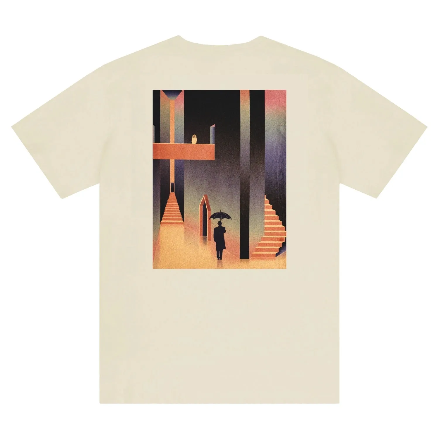 Picture Show Visitors T Shirt Cream