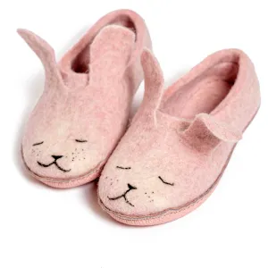 Pink Bunny Slippers Youth (Eu 30/39)