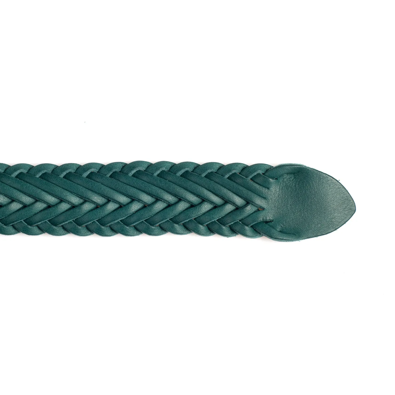 Plaited Belt - Teal Badalassi Minerva Box