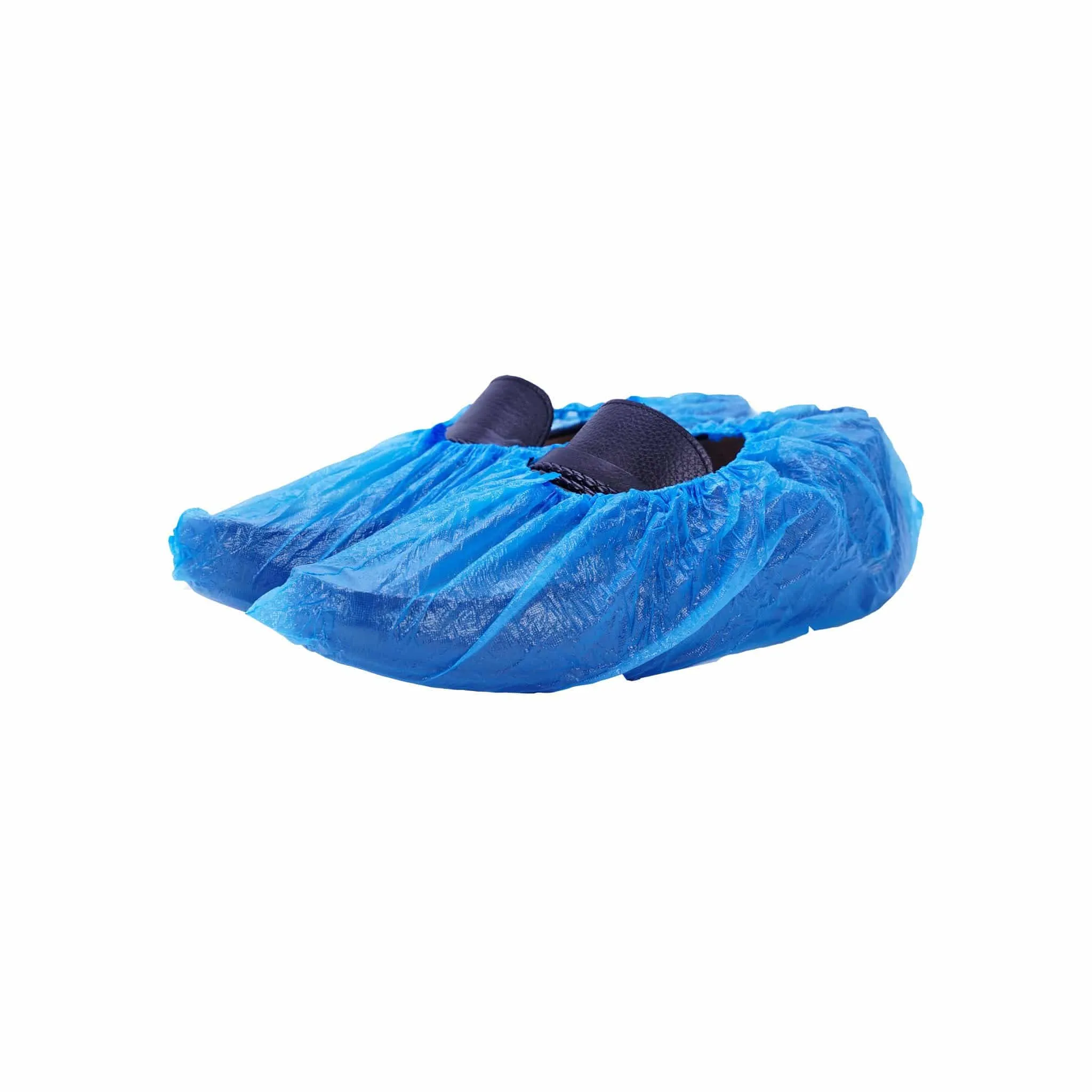 Plastic Shoe Cover Blue 100 Pieces X 40 Packts