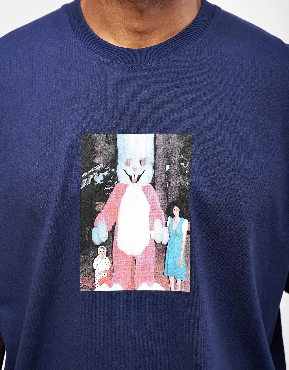 Polar Bunny T-Shirt - Dark Blue