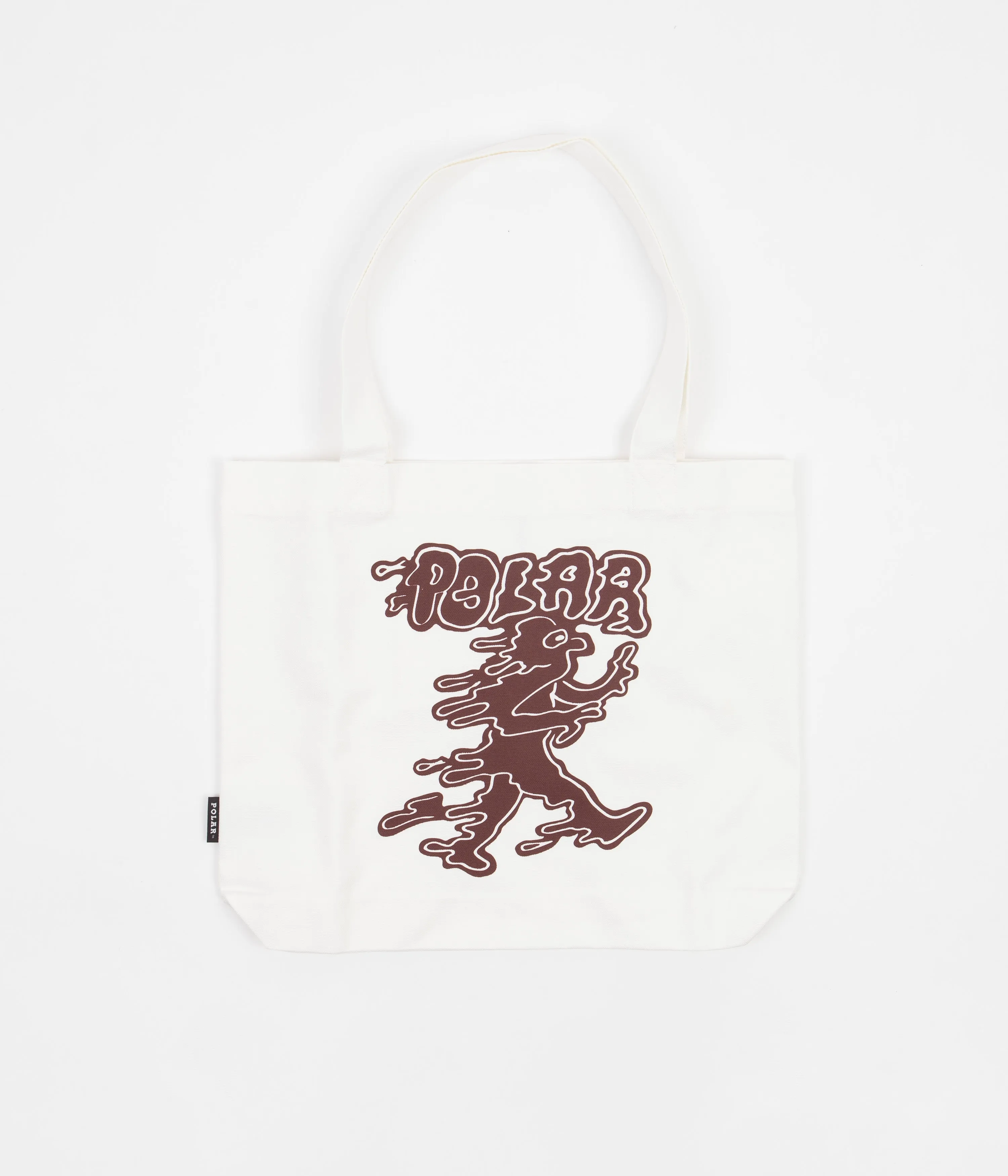 Polar Liquid Man Tote Bag - Ecru