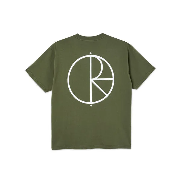 Polar Skate Co Stroke Logo T-Shirt - Uniform Green