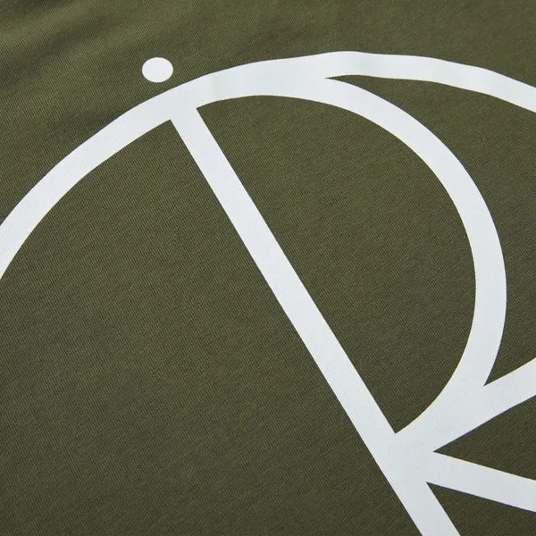 Polar Skate Co Stroke Logo T-Shirt - Uniform Green