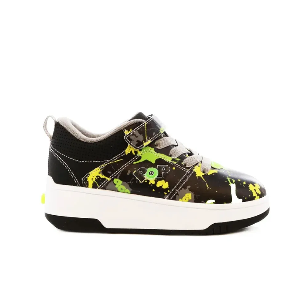 Pop Shoes Strive Boy Grn Yell 12Uk