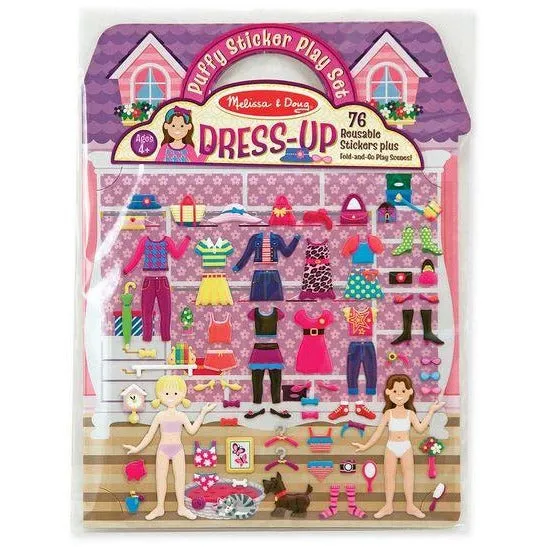 Puffy Sticker Play Set - Dress Up