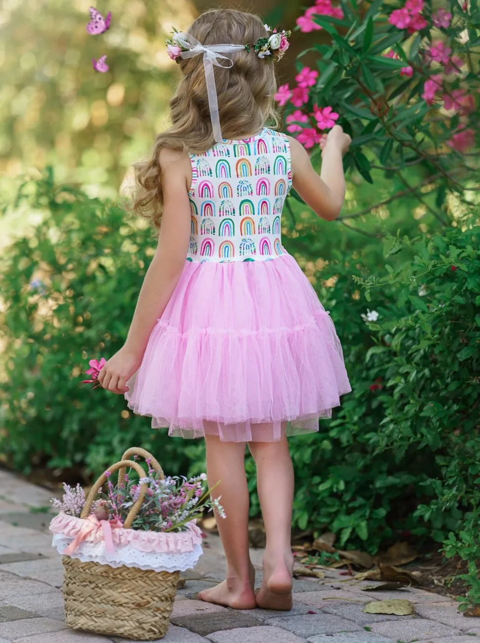 Rainbows and Sunshine Tutu Dress