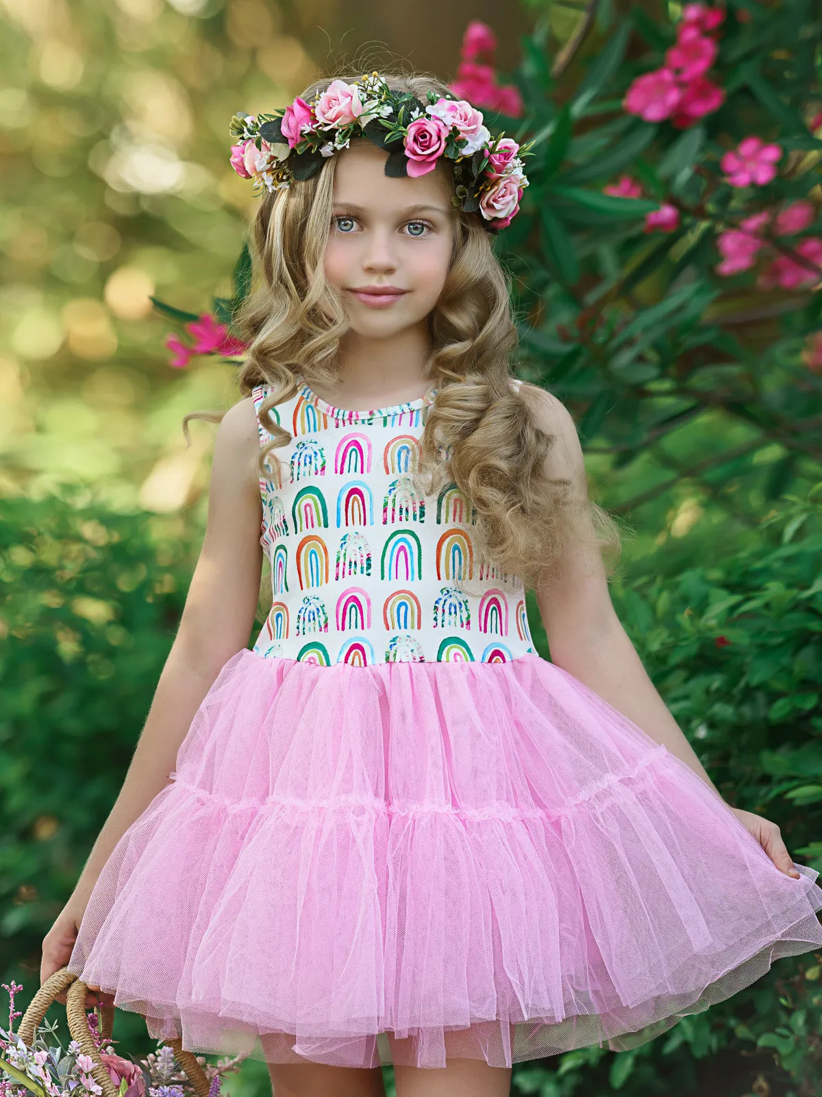 Rainbows and Sunshine Tutu Dress