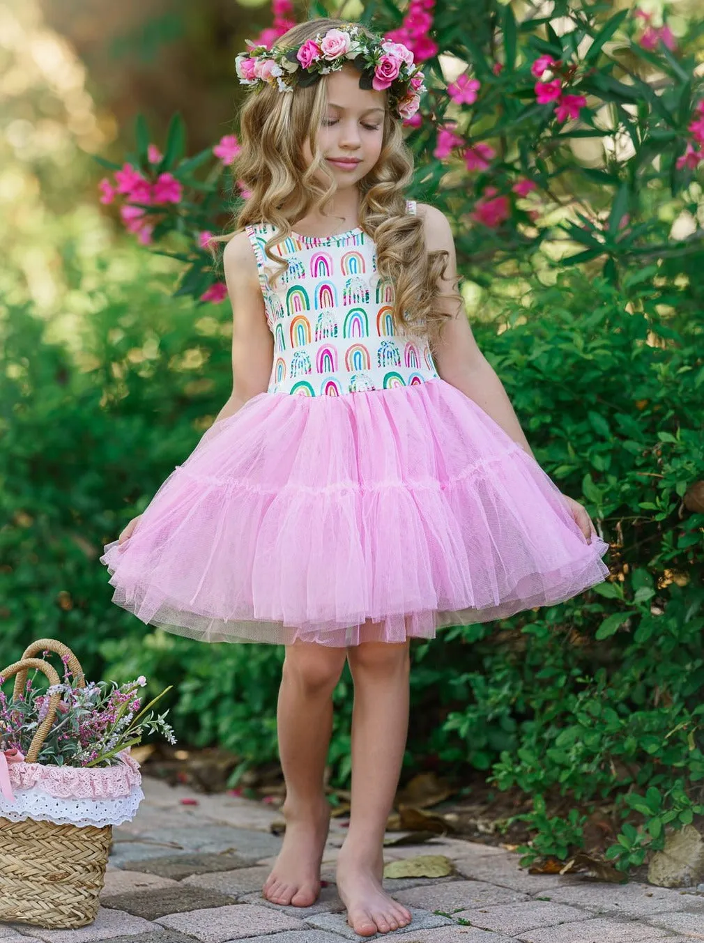 Rainbows and Sunshine Tutu Dress