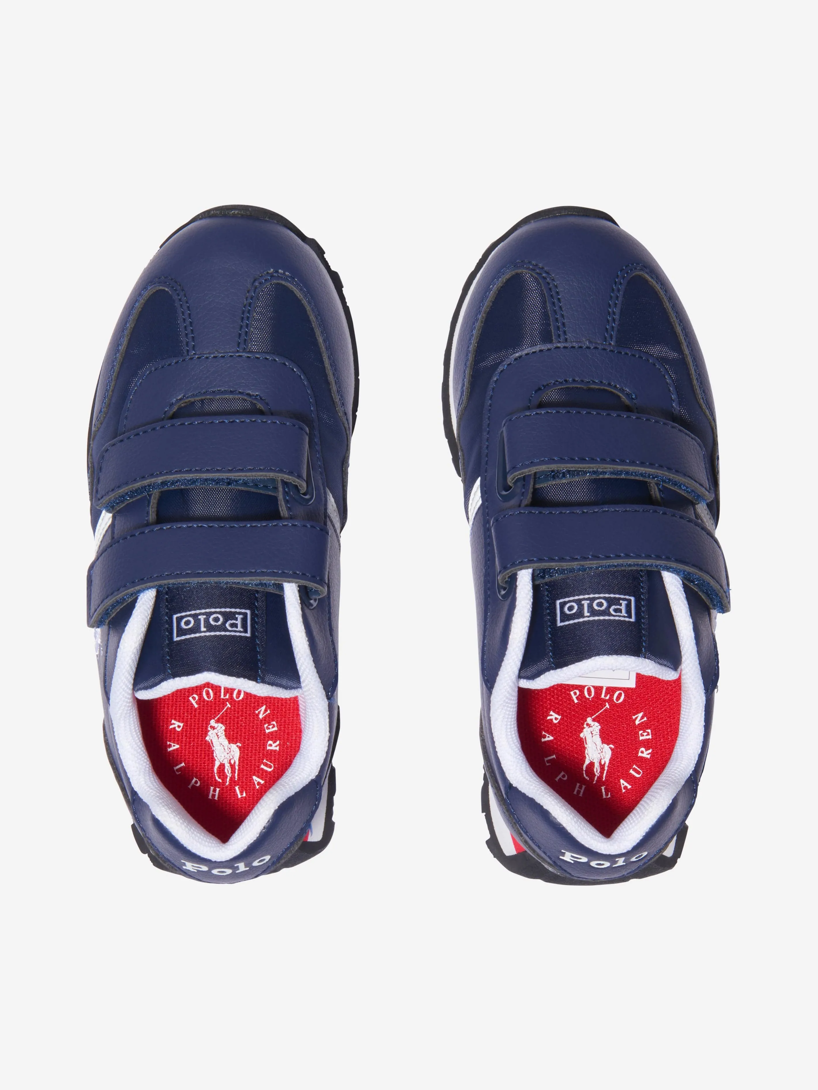 Ralph Lauren Boys Velcro Strap Logo Trainers