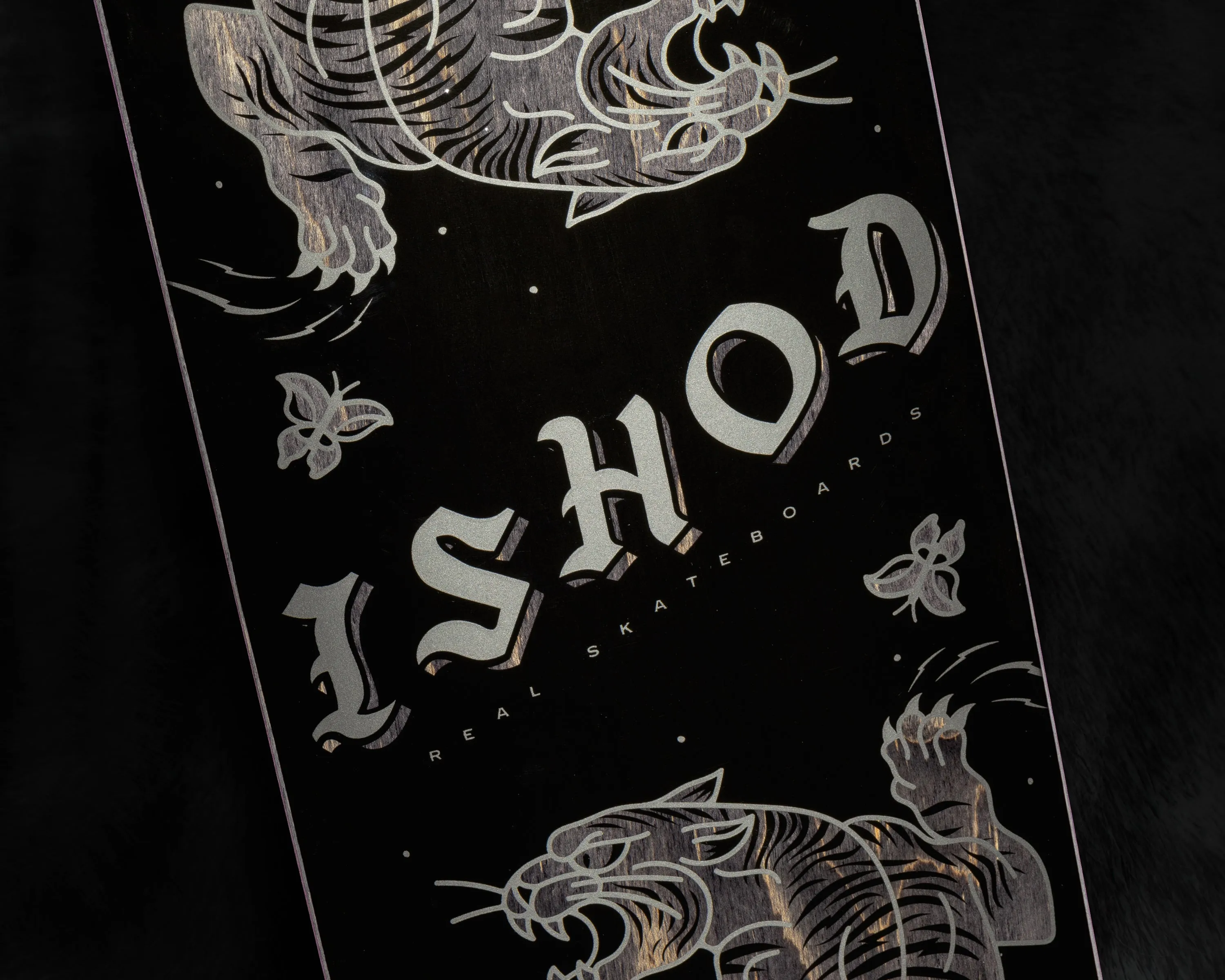 REAL X SKATE SHOP DAY ISHOD CAT SCRATCH TWIN TAIL (8.3")