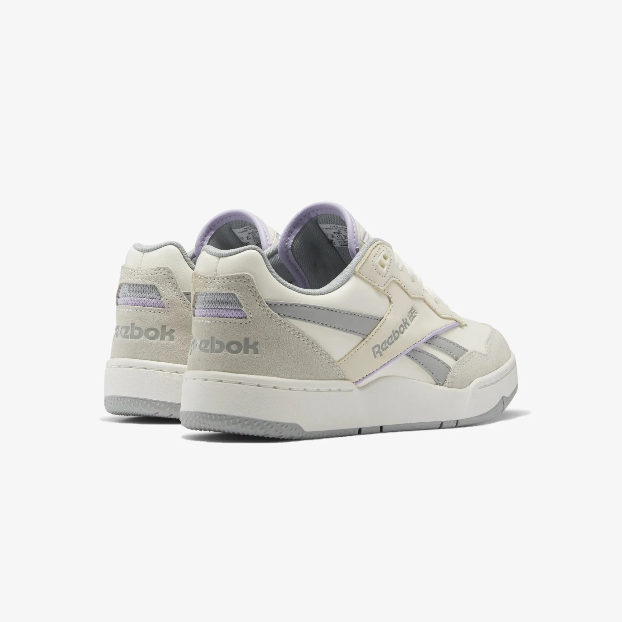 Reebok | WMN'S BB 4000 II  { PURE GREY 3/PURPLE