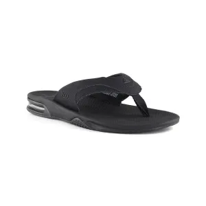 Reef Fanning Flip Flops  - All Black