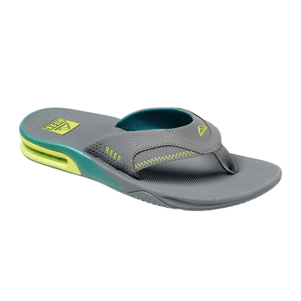 Reef Fanning Flip Flops  - Grey Volt