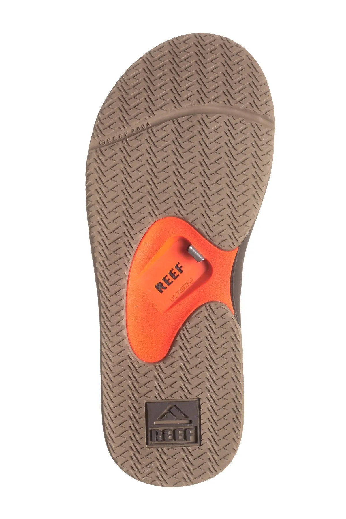 Reef Fanning Sandal-Brown/Orange