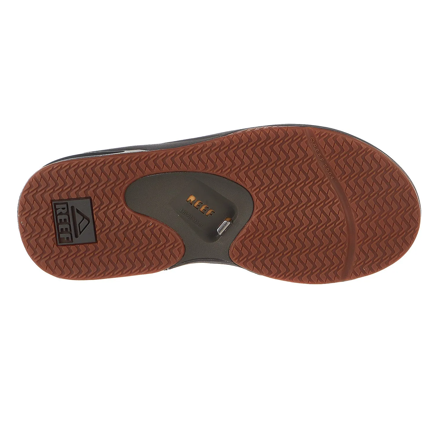 Reef Fanning Sandal-Charcoal/Tan