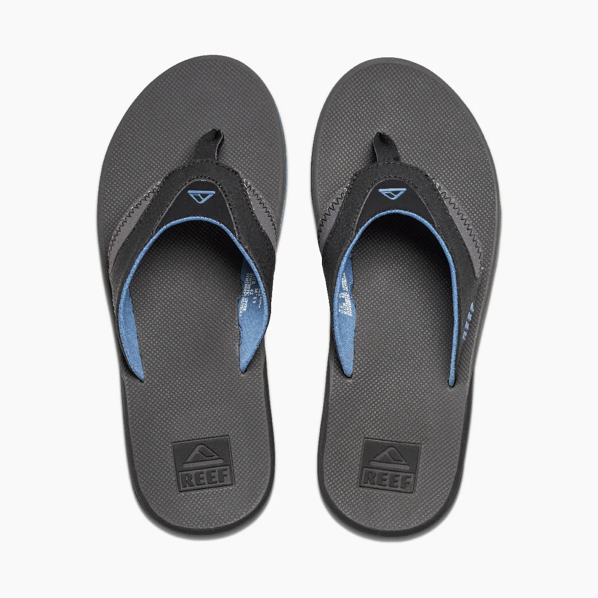 Reef Fanning Sandal-Grey/Light Blue