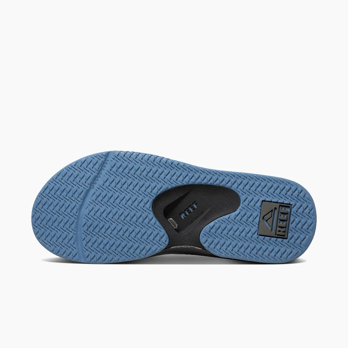 Reef Fanning Sandal-Grey/Light Blue