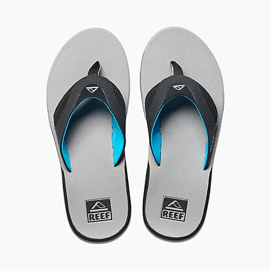 Reef Fanning Sandal-Light Grey/Blue