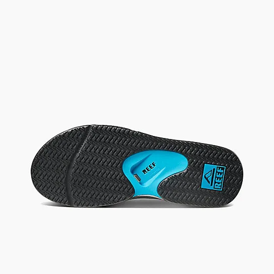 Reef Fanning Sandal-Light Grey/Blue