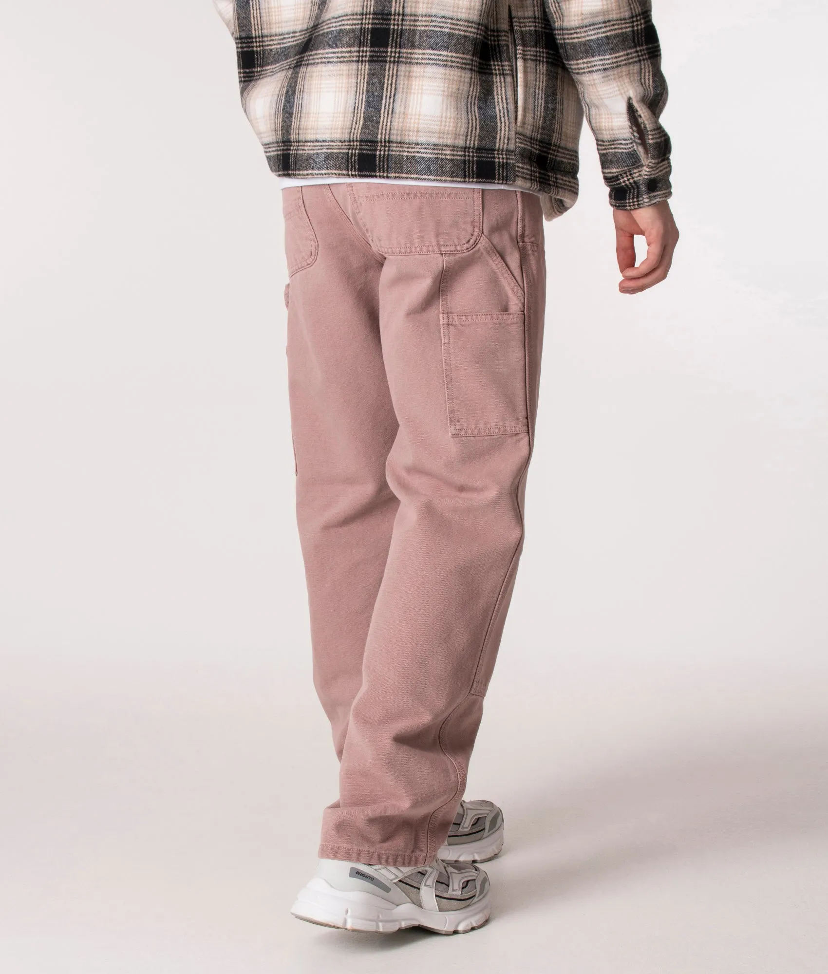 Relaxed Fit Double Knee Pants