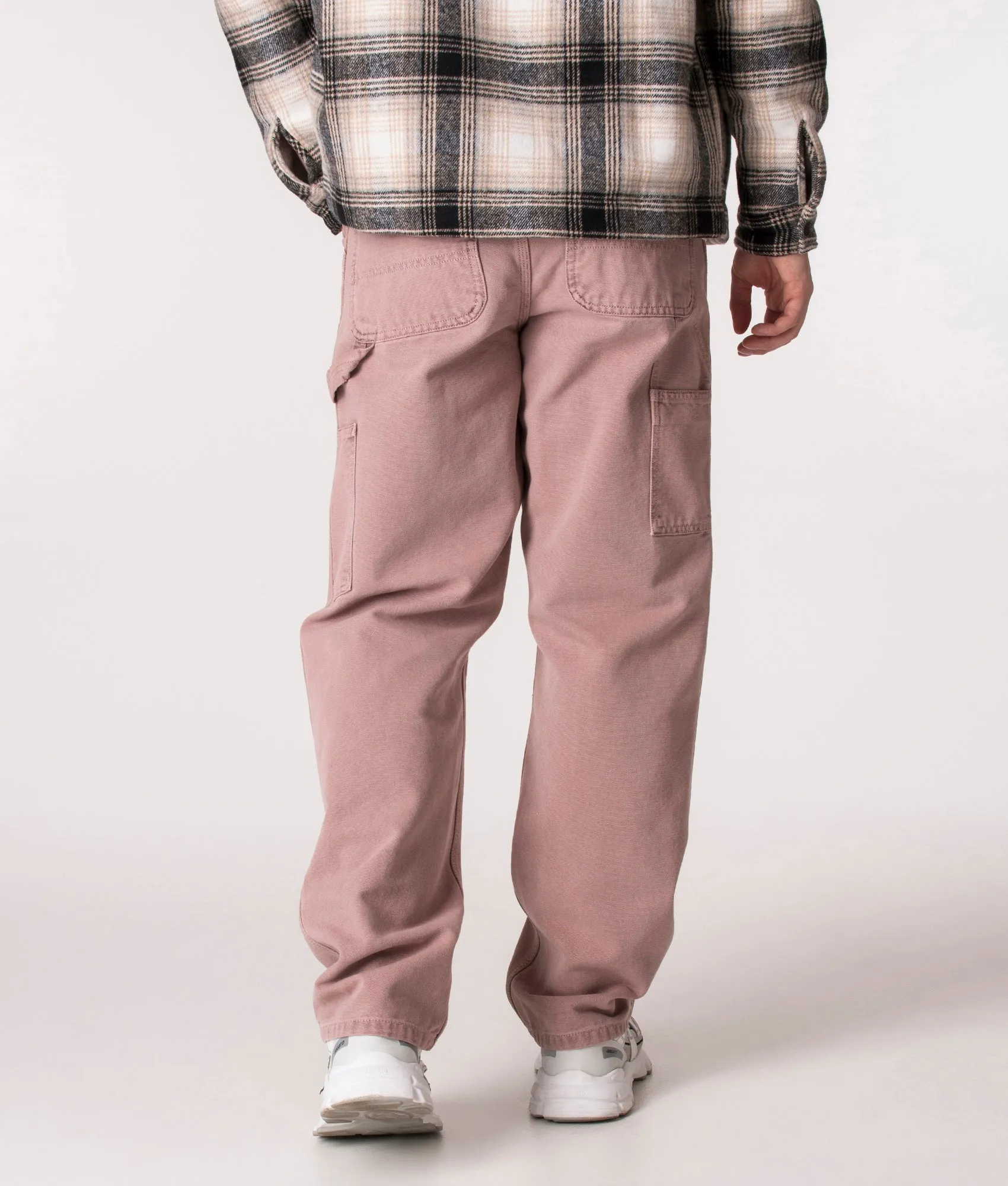 Relaxed Fit Double Knee Pants