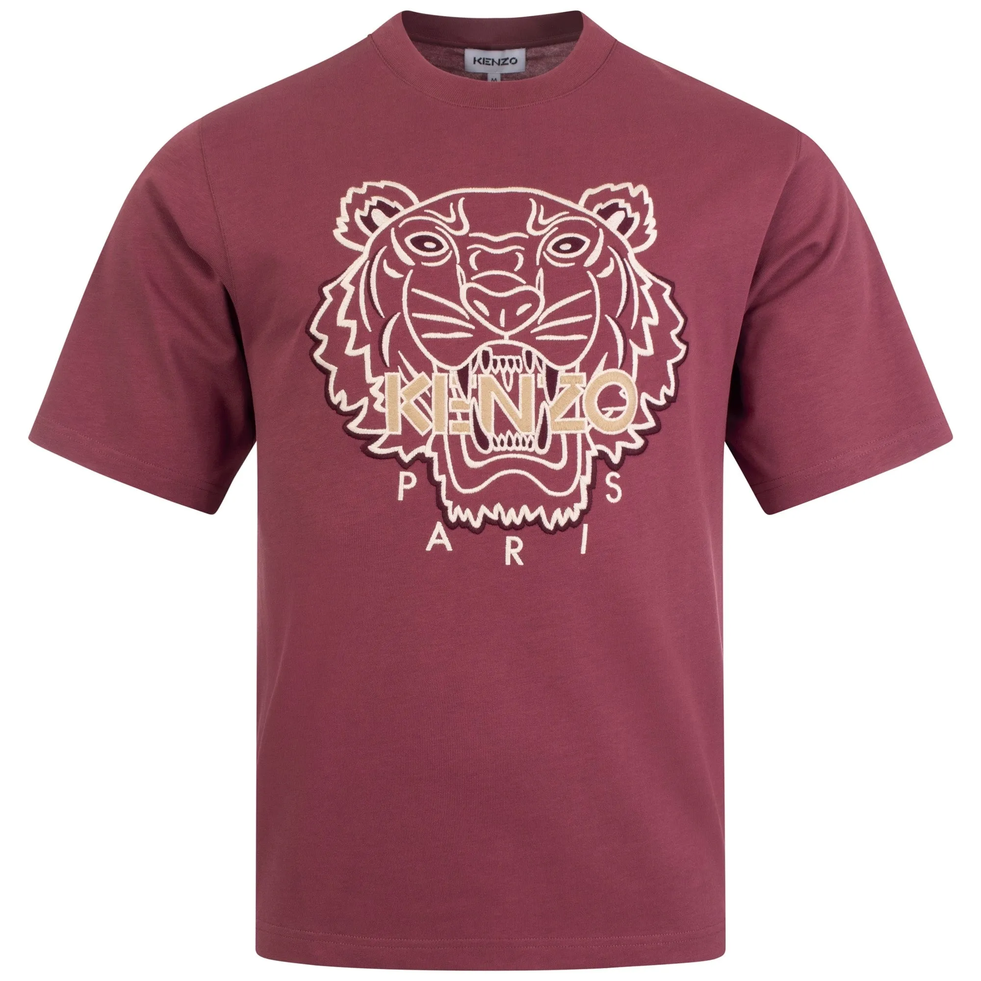 Relaxed Fit Tiger Head Logo T-Shirt